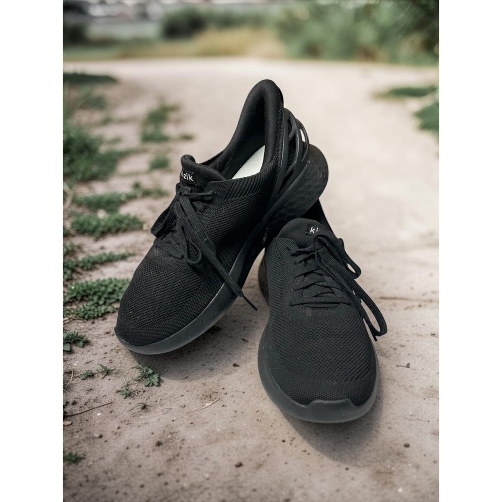 Kizik Athens Shoes Mens 9.5‎ Blackout Hands-Free J2FCDATHBK02-1D